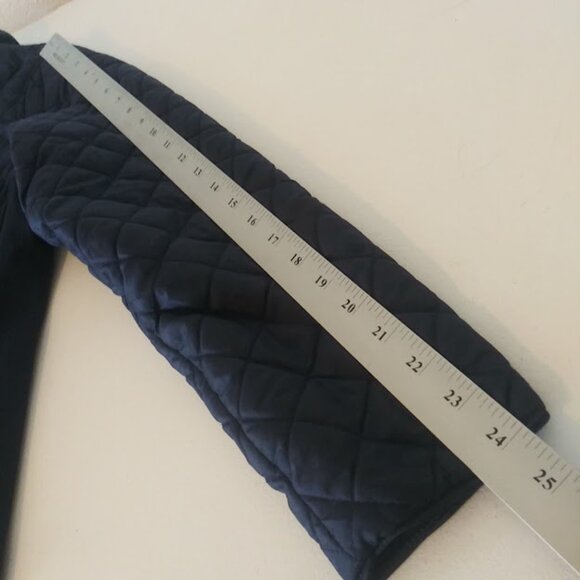 U.S. Polo Assn. women's size M navy blue quilted jacket - Picture 12 of 16